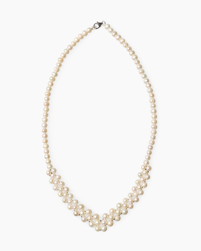 Collier mit Süßwasserzuchtperlen