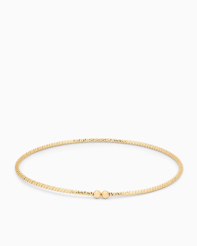 Flex-Armreif Gold 585 diamantiert