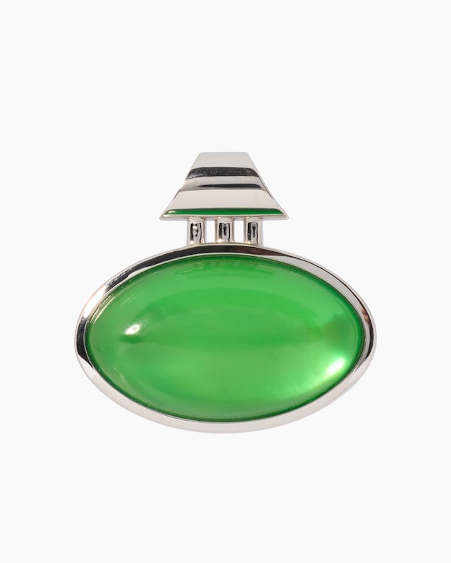 Anhänger mit Bernstein & Perlmutt