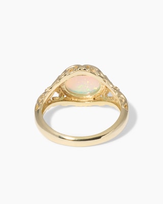 Produktabbildung 3 für Ring mit Kristallopal