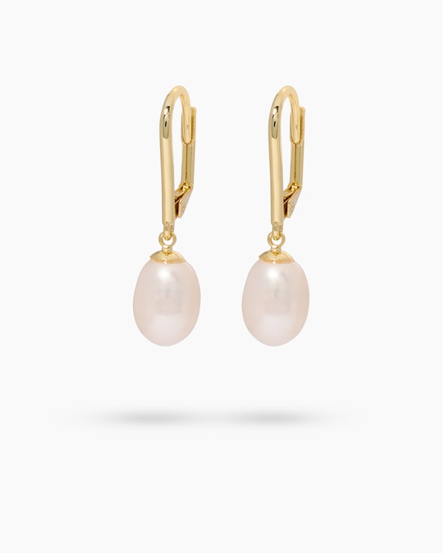 Ohrhänger SWZ-Perle 11x9 mm