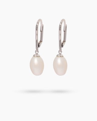 Produktabbildung 3 für Ohrhänger SWZ-Perle 11x9 mm