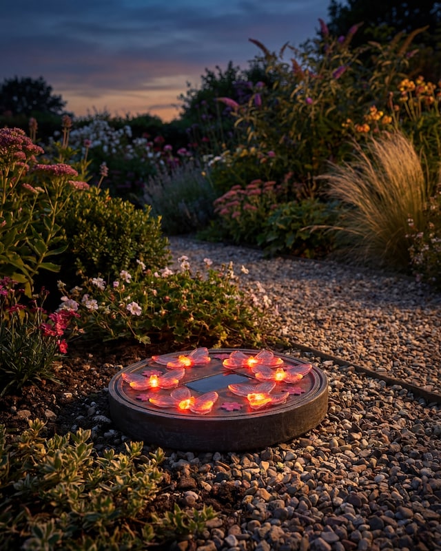 Solar-Dekostein "Schmetterlinge"