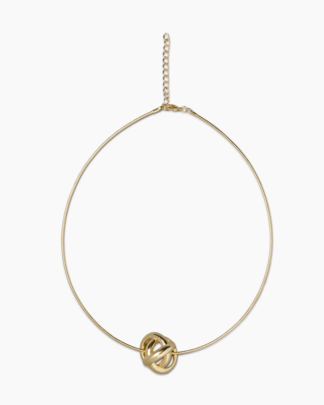 Omegareif mit Knoten-Anhänger