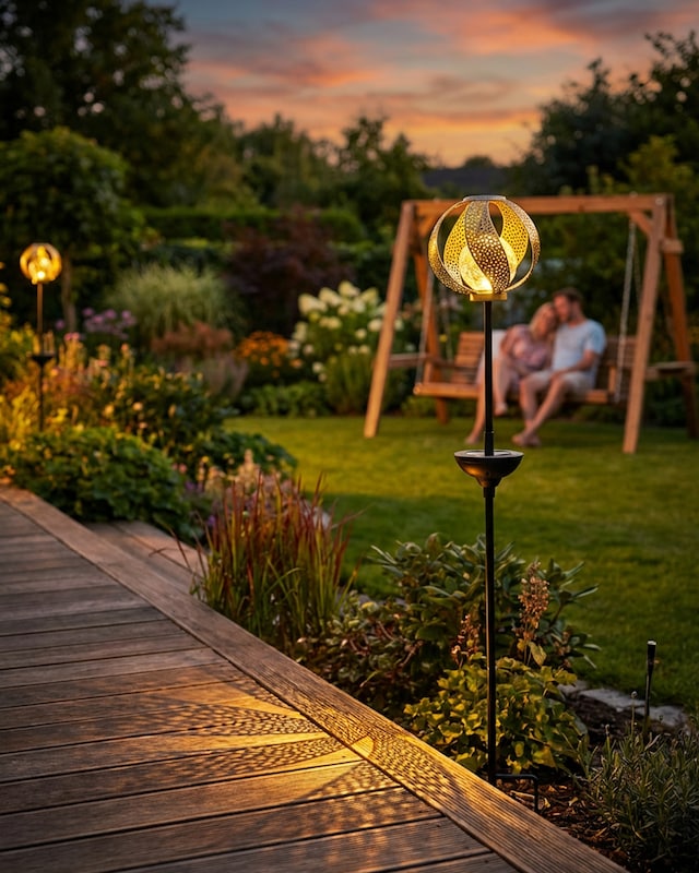 Solar-Gartenstecker "Kugel"