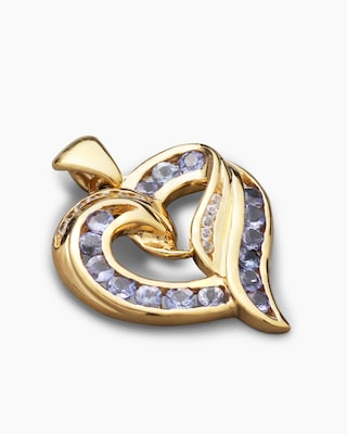 Produktabbildung 2 für Anhänger mit Tansanit und Zirkon