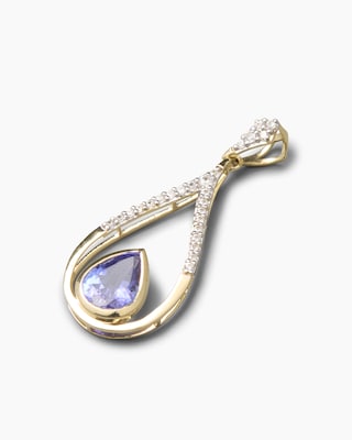 Produktabbildung 2 für Anhänger mit Tansanit & Zirkon