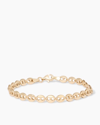 Produktabbildung 2 für Armband Maglia Marina Gold 375