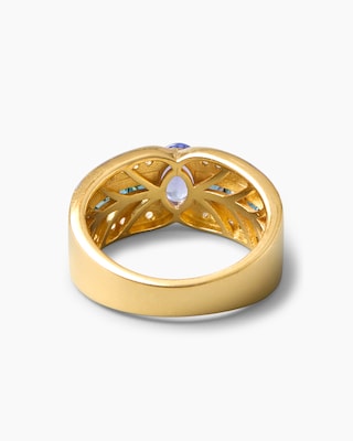 Produktabbildung 4 für Ring mit Tansanit, Topas & Zirkon