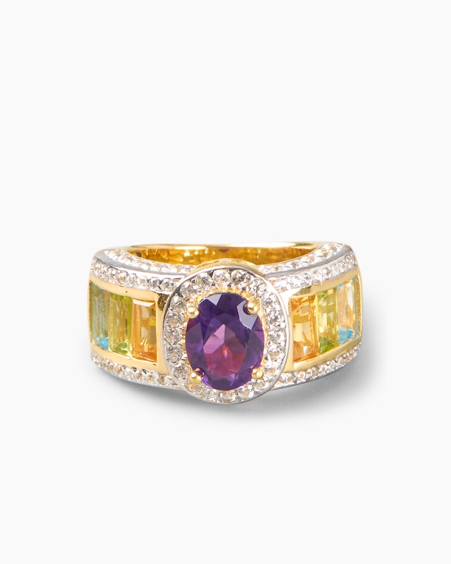 Ring mit Multi-Edelsteinen