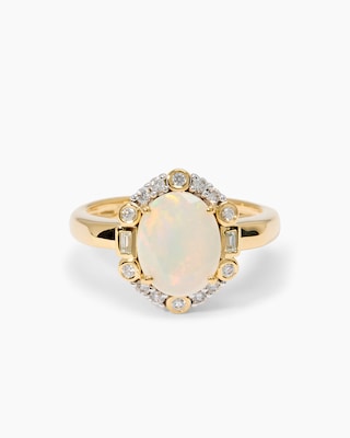 Produktabbildung 1 für Ring mit äthiopischem Opal