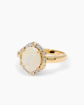 Produktabbildung 3 für Ring mit äthiopischem Opal