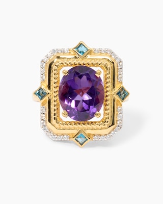 Produktabbildung 1 für Ring mit Amethyst