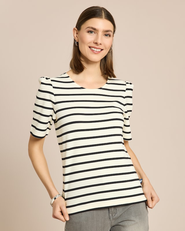 Jubiläums-Shirt mit Streifen