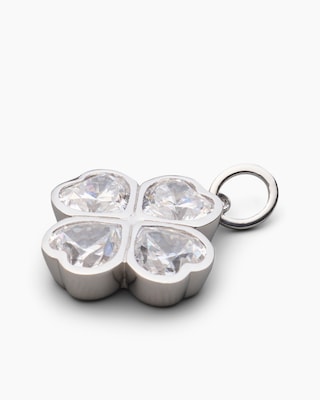 Produktabbildung 2 für Kleeblatt-Anhänger mit Zirkonia