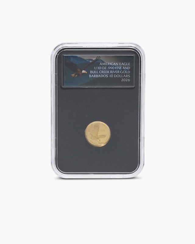 Goldmünze Bull Creek Rivergold Eagle
