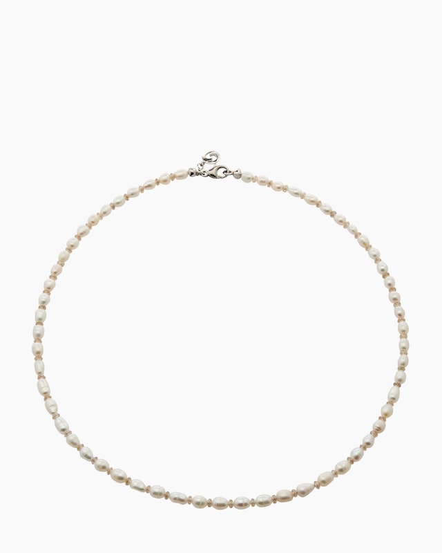 Collier SWZ-Perle & Zirkon