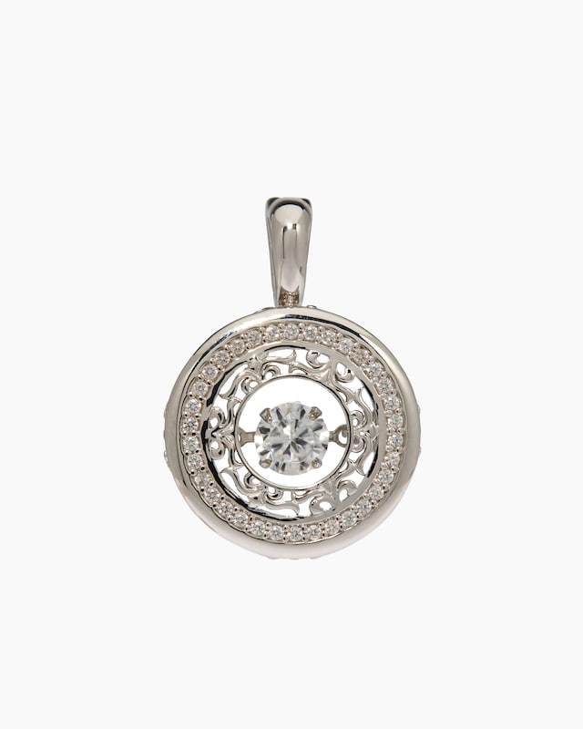 Clipanhänger mit Zirkon