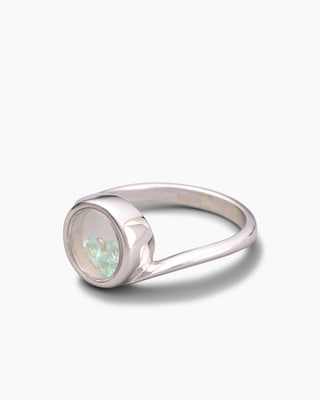 Produktabbildung 3 für Ring mit Paraiba-Turmalin & Perlmutt