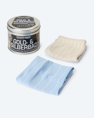 Produktabbildung 1 für Gold- und Silberbad, 600 g + 2x Tuch