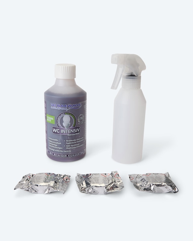WC Intensiv Schaumbooster, 500 ml + 360° Sprühkopf