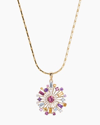 Produktabbildung 3 für Anhänger mit Multi-Edelsteinen