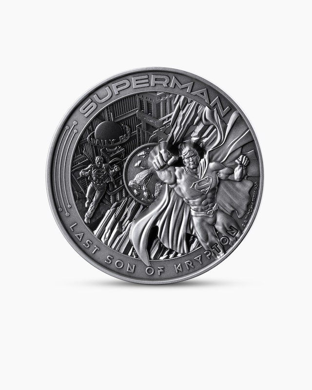 10 Unzen Silber-Multi-Layer-Münze "Superman"™