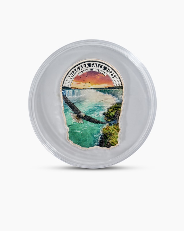 1Oz Silbermünze Shape Niagara Fälle 2025