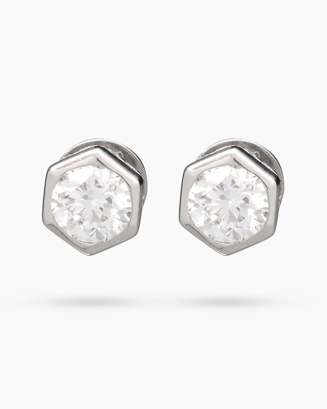 Brillant-Ohrstecker 0,75 ct