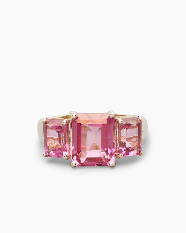 Ring mit Topas & Brillanten