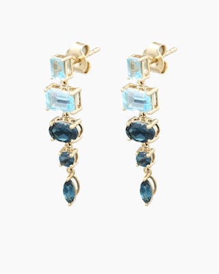 Produktabbildung 2 für Ohrstecker mit Topas