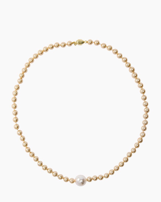 Collier MK-Perlen 12 mm & 6 mm