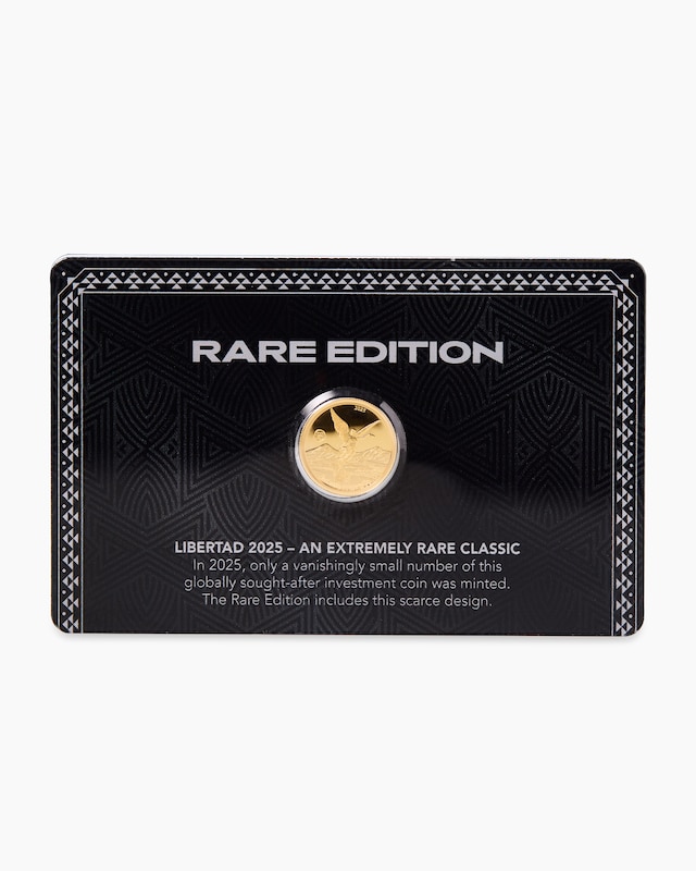 Goldmünze RARE Edition Libertad 2025