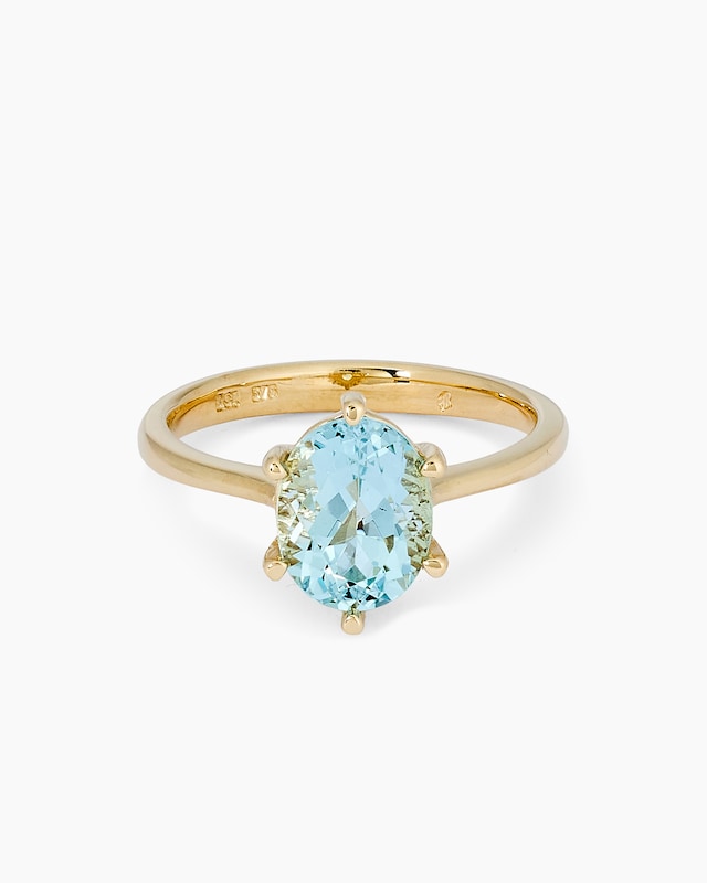 Ring mit Santa Maria Aquamarin
