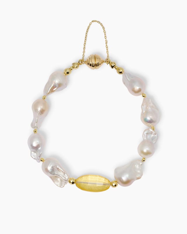 Armband SWZ-Perle 12x9-14x10 mm