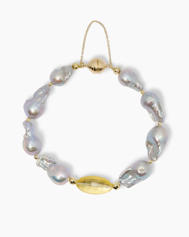 Armband SWZ-Perle 12x9-14x10 mm