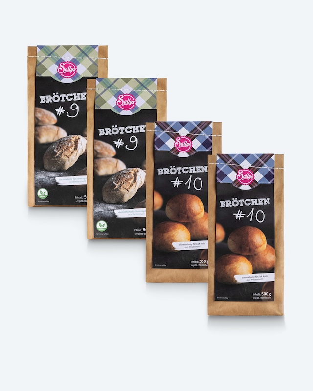 Brotbackmischung Super-Set, 4x 500 g