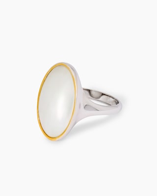 Produktabbildung 2 für Ring mit Mabé-Perle