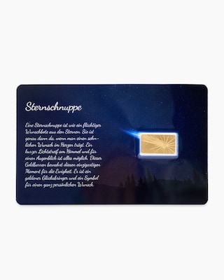 Produktabbildung 1 für Goldmünzbarren Sternschnuppe 2026