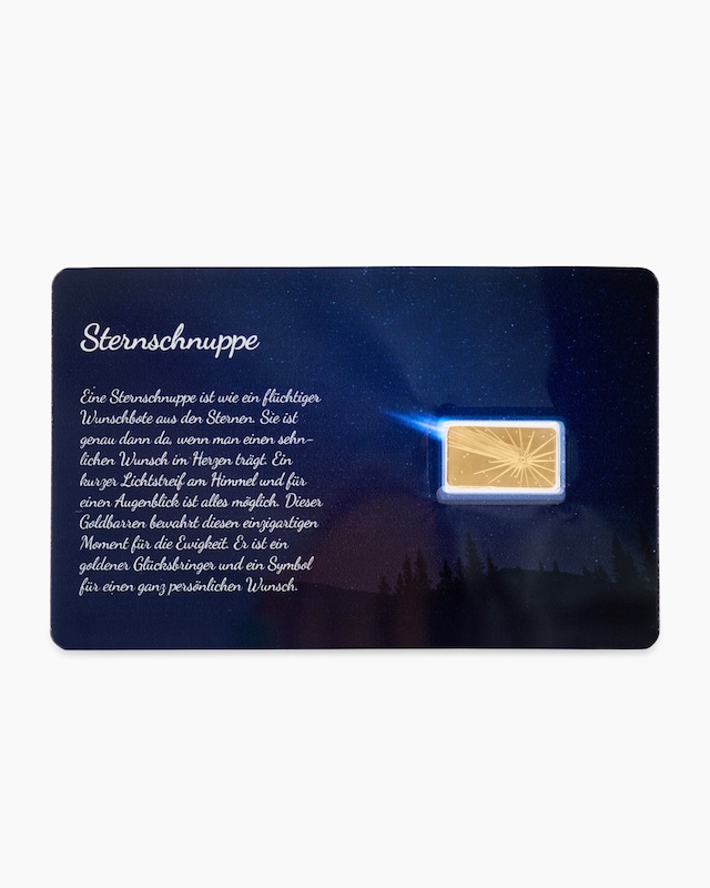 Goldmünzbarren Sternschnuppe 2026