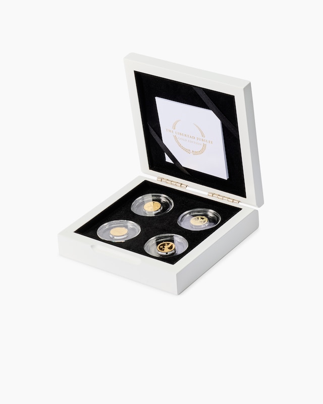 Goldmünzen-Set Libertad Jubilee Edition, 4tlg.