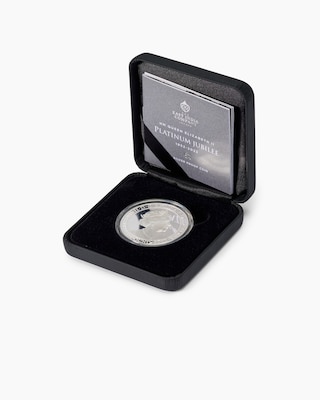 Produktabbildung 3 für Silbermünze Queens Platinum Jubilee 2022