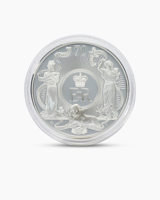Silbermünze Queens Platinum Jubilee 2022