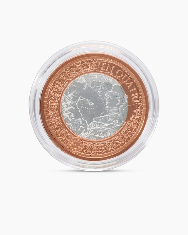 Bimetallmünze Jules Vernes 2022