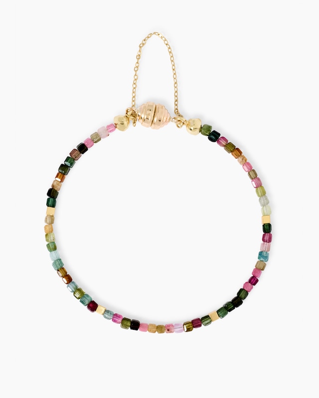 Armband mit Turmalin & Hämatit