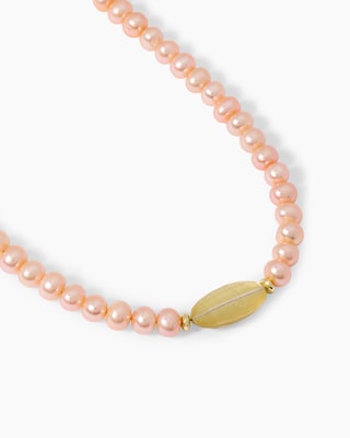 Produktabbildung 3 für Collier SWZ-Perle 6,5-7 mm