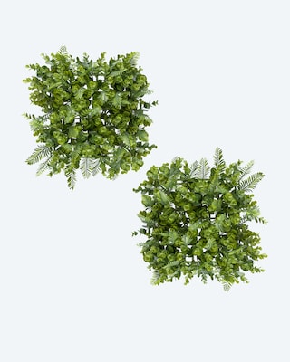 Produktabbildung 1 für Wandmatten "Eukalyptus Farn", 2tlg.