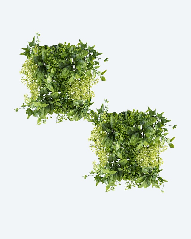 Wandmatten "Mix Blätter", 2tlg.